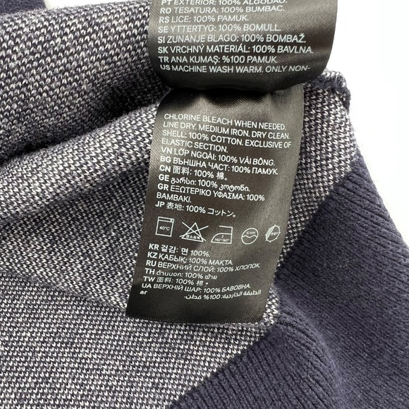 H&M Women's Special Sweater - Navy/Yellow/White - Picture 7 of 7